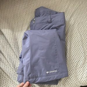 Purple Columbia snow pants